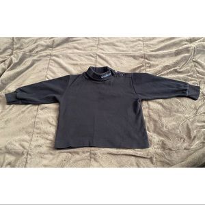 *SALE* Baby OshKosh Bigosh Navy Turtleneck Long-sleeve T-shirt 18M